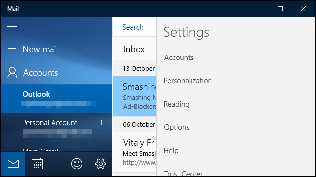 How to Turn off Mail app notifications in Windows 10